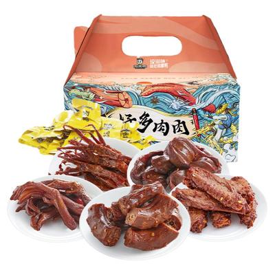 周黑鸭好多肉肉小食光鸭脖礼盒