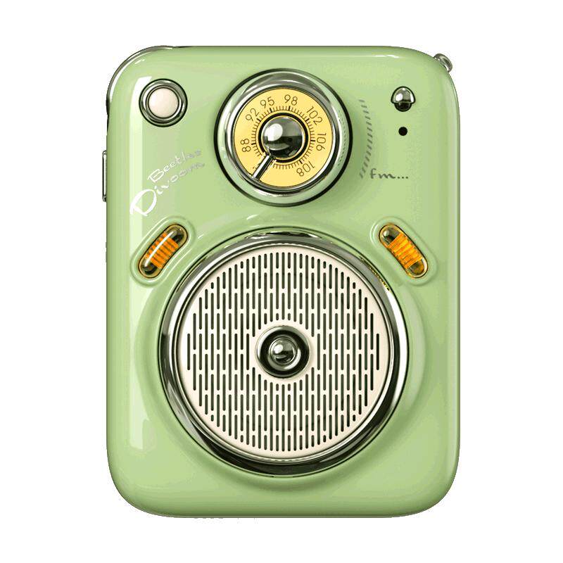 Divoom点音甲壳虫蓝牙音响迷你小型大音量音箱高颜值生日礼物新款