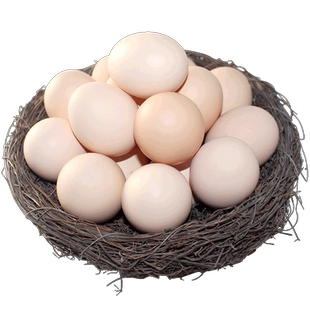 正宗林下散养新鲜土鸡蛋40枚农家大个谷物柴富硒鸡蛋笨鸡蛋礼盒装