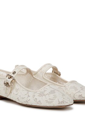 SAM EDELMAN山姆爱德曼新中式蕾丝玛丽珍平底单鞋女MICHAELA MESH