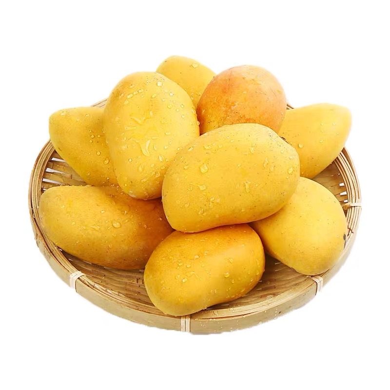 新鲜芒果海南小台农芒9斤鸡蛋芒珍珠芒小台芒香甜多汁时令水果