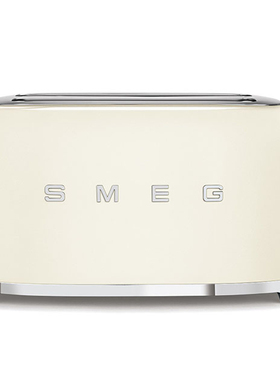 SMEG/斯麦格TSF02四片式烤面包机家用早餐吐司机双烘烤多士炉礼物