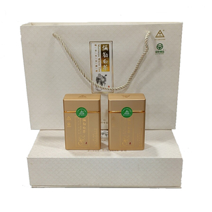 弥勒白茶黄金700单罐50克奉化特产雪窦山品牌高端茶2025明前新茶