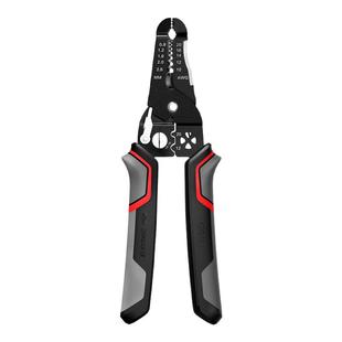 得力剥线钳电工专用多功能剪线钳家用压线分线拨线剥皮扒皮钳子