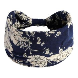 薄款宽边弹力发带挡风保暖遮发头巾洗脸头带运动瑜伽护额月子头套