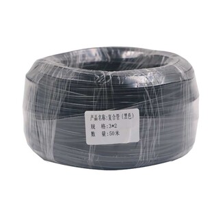 喷绘机供墨管软管黑色UV平板机配件3*25*3 6*4喷头墨管墨泵墨囊管