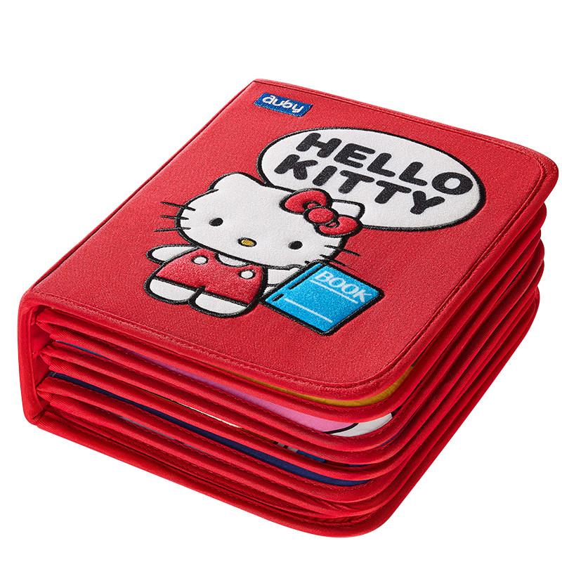 澳贝hellokitty土豪书布书可啃咬撕撕书忙碌书婴儿益智玩具礼物