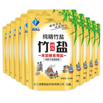 颂康制盐无碘竹盐225g