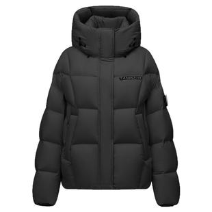 坦博尔2025秋冬季新款一手长连帽羽绒服女款时尚保暖加厚运动外套