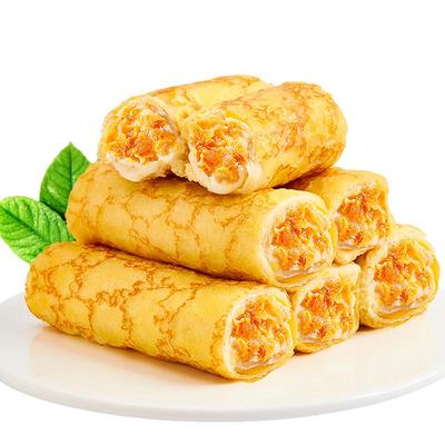 肉松奶油奶皮藜麦卷面包