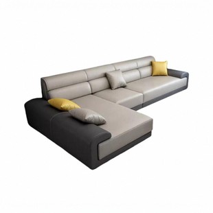 科技布棉麻布沙发客厅整装乳胶大小户型可拆洗简约现代布艺沙发