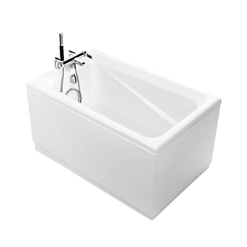 科勒浴缸亚克力双裙边1.2米小户型迪素整体化角位浴缸K-98156T-0