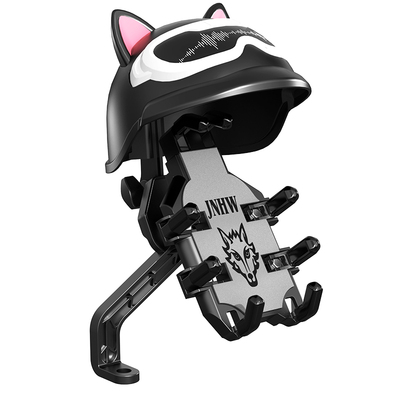 电动车导航手机支架带头盔