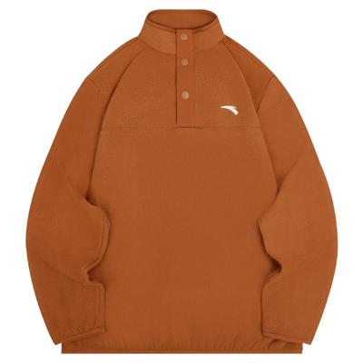 安踏儿童卫衣男童户外立领套头衫