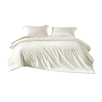 100%蚕丝被60S全棉蚕丝子母被