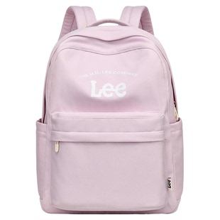 Lee双肩包初中高中男女生上课书包大容量户外出行旅行包通勤背包