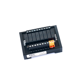 OMRON8路欧姆龙继电器组合模块组24v 12v 5v中间继电器模组SG0810