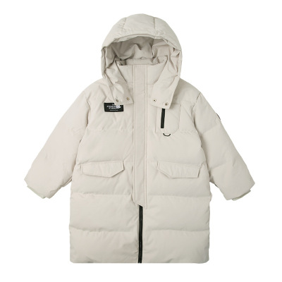 男孩中长款羽绒服韩版时尚儿童