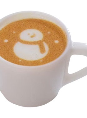 创意仿真食玩圣诞咖啡杯造景摆件