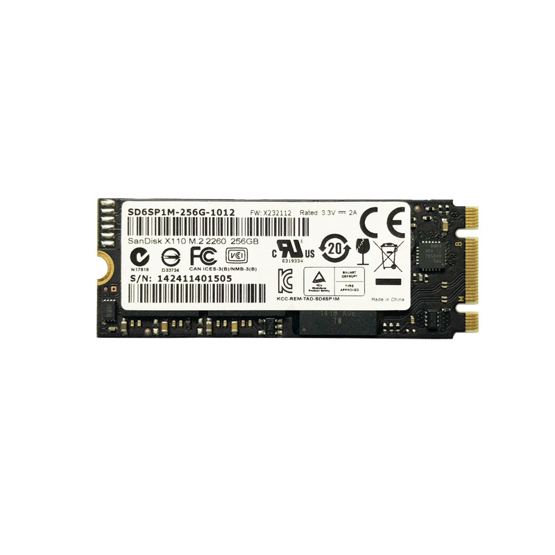 闪迪MLC固态硬盘X110 128G 256G S950 M.2 2260笔记本台式机 NGFF