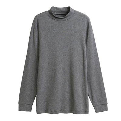 三枪男半高领纯棉中厚打底衫上衣