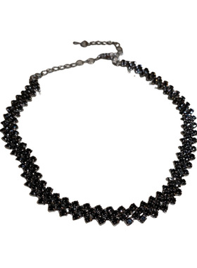 个性轻奢小众满钻拼接项链choker