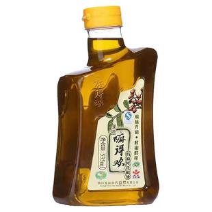 四川大自然嘛得欢汉源红花椒油535ml麻油正品调味油家用椒油