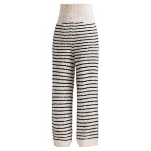 半边绒睡裤女士秋冬孕妇珊瑚绒家居裤护腹暖宫弹力保暖睡衣家居服