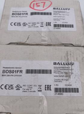 【请询价】BOS01FR巴鲁夫BALLUFF光电传感器BOS01FR