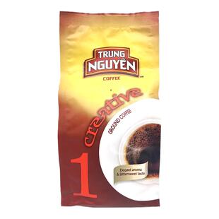 原装进口越南TRUNNGUYEN中原研磨咖啡粉1号5号滴漏手冲粗咖啡250g