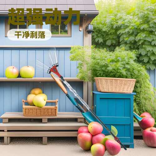 电动摘果机橄榄机高空橄榄收获机咖啡豆采核桃沙棘枸杞打果机