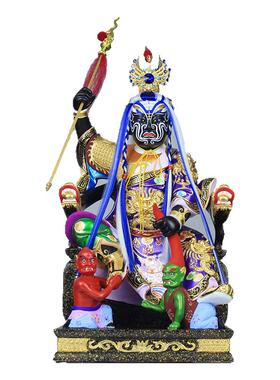 2025年香樟木流氓太子金身太子马来神像木雕摆件12/16/19寸可订制