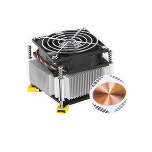 AVC8025cpu散热器铜芯1150 1151 1200 1700 1366i3i5静音CPU风扇