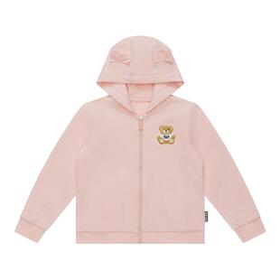 【新年特享5折起】Moschino/莫斯奇诺 婴童泰迪熊休闲连帽外套