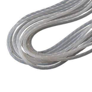 硅胶缠绕管硅胶螺旋管包线管光纤保护管穿线管柔软保护套管耐高温