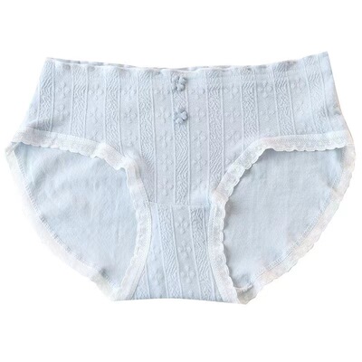 内裤女士纯棉抗菌日系可爱三角裤