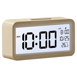 闹钟学生专用起床神器电子时钟智能2025新款强力叫醒桌面摆台式