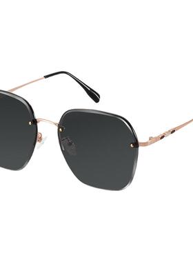 花花公子无框墨镜防晒眼镜女防紫外线女款2026新款太阳镜男15002