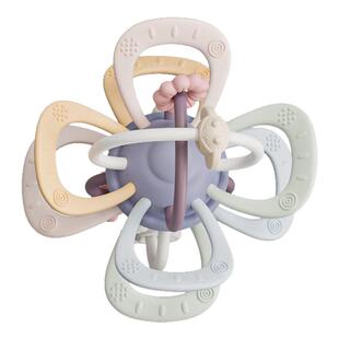 英氏曼哈顿球牙胶送3到6个月宝宝礼物高档咬胶礼盒新生婴儿见面礼