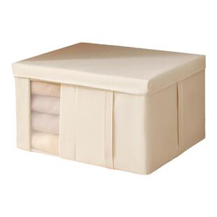 可水洗收纳箱家用带盖布艺衣柜收纳盒衣服储物整理箱子收纳师专用