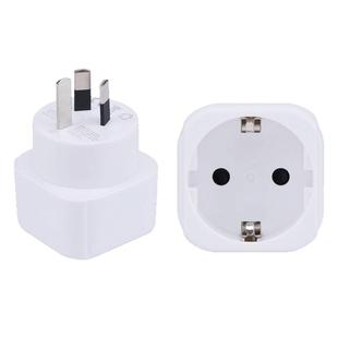 欧标德标转国标圆插头转换器韩国德国欧洲俄罗斯国外插孔中国内用