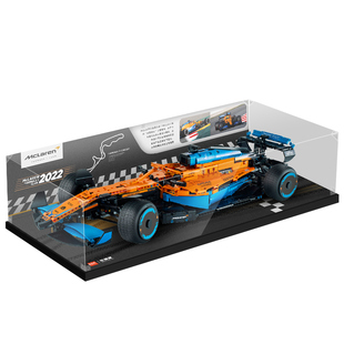适用乐高42141迈凯伦F1方程式赛车展示盒亚克力透明防尘罩收纳盒