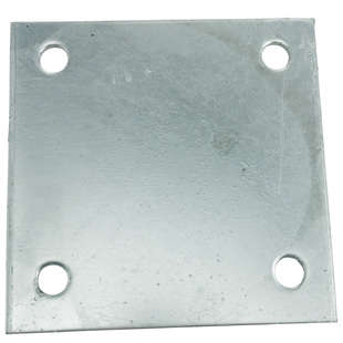 光伏预埋板热镀锌预埋件钢板焊接钢管方管底座光伏立柱加筋板三角