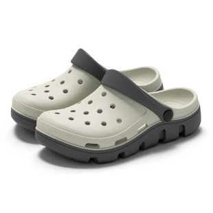洞洞鞋男款新款沙滩防滑防臭踩屎感溯溪拖鞋夏季外穿开车凉鞋女夏