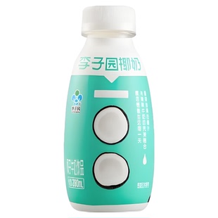 李子园果蔬酸奶饮品280ml8瓶发酵酸奶椰奶奶咖水蜜桃味草莓味AD钙