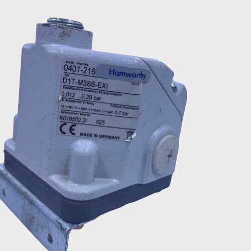 Barksdale Type D1T-M3SS-EXI P/N 0401-216 PRESSURE SWITCH 0.0