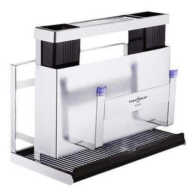 304不锈钢刀架星闪菜板收纳架