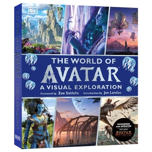 The World of Avatar Updated Edition 阿凡达世界 视觉手册 2025新版 火与烬 卡梅隆电影 潘多拉星球 水之道 英文原版进口