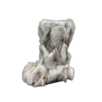 DMPolarBea毛毛雪地靴冬季保暖