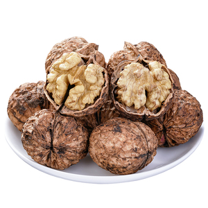云南纸皮核桃2024新货薄皮核桃仁干果薄壳生坚果5斤新鲜零食特产